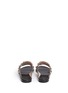 Back View - Click To Enlarge - LANVIN - Dome stud leather slide sandals
