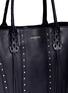 Detail View - Click To Enlarge - LANVIN - 'Small Shopper' stud tassel leather tote bag
