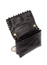 Detail View - Click To Enlarge - LANVIN - 'Mini Sugar' metal pearl quilted leather flap bag