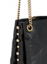 Detail View - Click To Enlarge - LANVIN - 'Sugar' mini metal pearl quilted leather trio bag