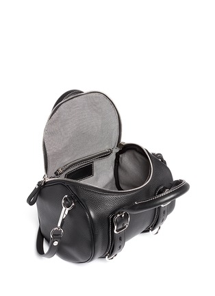 Detail View - Click To Enlarge - ALEXANDER WANG - 'Rockie' buckle strap leather duffle bag
