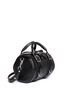 Front View - Click To Enlarge - ALEXANDER WANG - 'Rockie' buckle strap leather duffle bag