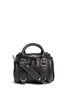 Main View - Click To Enlarge - ALEXANDER WANG - 'Rockie' buckle strap leather duffle bag