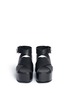 Front View - Click To Enlarge - ALEXANDER WANG - 'Rudy' crisscross leather platform sandals