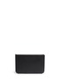 Back View - Click To Enlarge - ALEXANDER WANG - 'Prisma' flat leather zip pouch