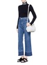 Figure View - Click To Enlarge - ALEXANDER WANG - Mini Rockie' pebbled leather duffle bag