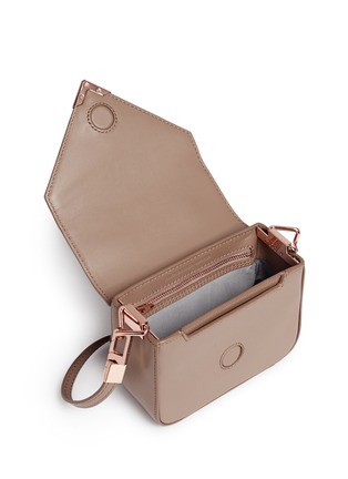 Detail View - Click To Enlarge - ALEXANDER WANG - Prisma' mini leather envelope sling bag