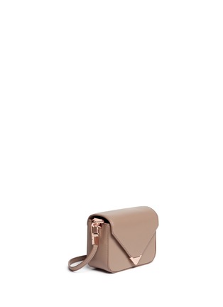 Front View - Click To Enlarge - ALEXANDER WANG - Prisma' mini leather envelope sling bag