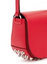 Detail View - Click To Enlarge - ALEXANDER WANG - 'Lia' mini leather saddle sling bag