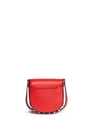 Back View - Click To Enlarge - ALEXANDER WANG - 'Lia' mini leather saddle sling bag