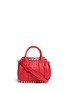 Main View - Click To Enlarge - ALEXANDER WANG - 'Mini Rockie' pebbled leather duffle bag
