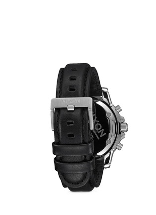 Figure View - Click To Enlarge - NIXON ACCESSORIES - 'Ranger Chrono Leather' watch