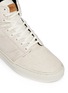 Detail View - Click To Enlarge - VANS - 'Alomar' crackle leather mid top sneakers