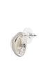Detail View - Click To Enlarge - KENNETH JAY LANE - Crystal pavé faux pearl stud earrings