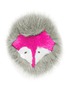 Main View - Click To Enlarge - YVES SALOMON - Fox face fur pin badge