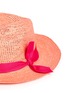 Detail View - Click To Enlarge - SENSI STUDIO - Twist band crochet panama hat