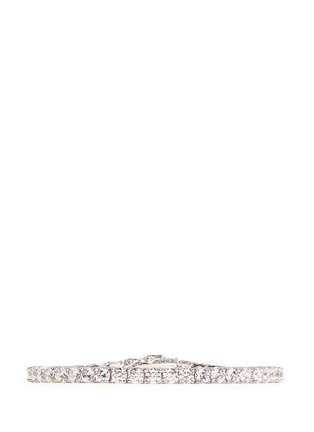 Main View - Click To Enlarge - CZ BY KENNETH JAY LANE - Round cut cubic zirconia classic bracelet