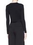 Back View - Click To Enlarge - PROENZA SCHOULER - Rib knit cropped top