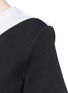 Detail View - Click To Enlarge - PROENZA SCHOULER - Asymmetric crinkle neoprene jersey T-shirt