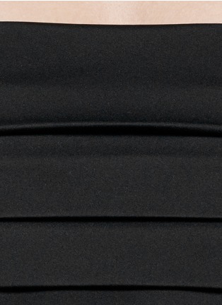 Detail View - Click To Enlarge - NEIL BARRETT - Pleat twill bandeau top
