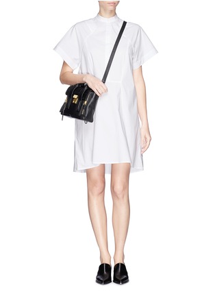 Detail View - Click To Enlarge - 3.1 PHILLIP LIM - Stretch poplin dress