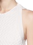 Detail View - Click To Enlarge - 3.1 PHILLIP LIM - Quilted snakeskin effect top