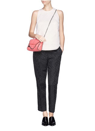 Figure View - Click To Enlarge - 3.1 PHILLIP LIM - Quilted snakeskin effect top