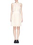 Main View - Click To Enlarge - 3.1 PHILLIP LIM - Sheer stripe pleat dress