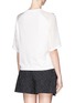 Back View - Click To Enlarge - 3.1 PHILLIP LIM - Silk chiffon sleeve sketch stripe top