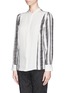 Front View - Click To Enlarge - 3.1 PHILLIP LIM - Sketch stripe silk shirt
