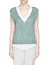 Main View - Click To Enlarge - 3.1 PHILLIP LIM - V-neck mélange combo sweater vest