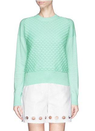Main View - Click To Enlarge - 3.1 PHILLIP LIM - Chunky wavy stripe sweater
