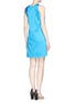 Back View - Click To Enlarge - 3.1 PHILLIP LIM - Wavy trim satin dress