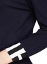 Detail View - Click To Enlarge - 3.1 PHILLIP LIM - Striped collar cashmere sweater