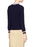 Back View - Click To Enlarge - 3.1 PHILLIP LIM - Striped collar cashmere sweater