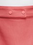 Detail View - Click To Enlarge - 3.1 PHILLIP LIM - Eyelet cutout hem twill skirt