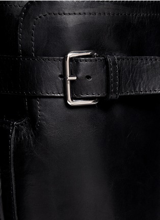 Detail View - Click To Enlarge - MARNI - Leather riding boots