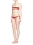 Figure View - Click To Enlarge -  - Rio de Janeiro ikat print tie side bikini bottom