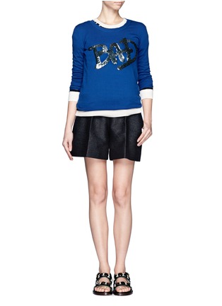 Figure View - Click To Enlarge - MARKUS LUPFER - Natalie 'Bad' sequin sweater