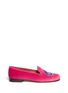 Main View - Click To Enlarge - STUBBS & WOOTTON - 'Boom Pow' velvet slip-ons