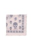 Main View - Click To Enlarge - ALEXANDER MCQUEEN - Skull print pashmina scarf