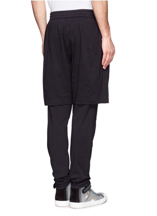 Back View - Click To Enlarge - 3.1 PHILLIP LIM - Duo layer cotton pants