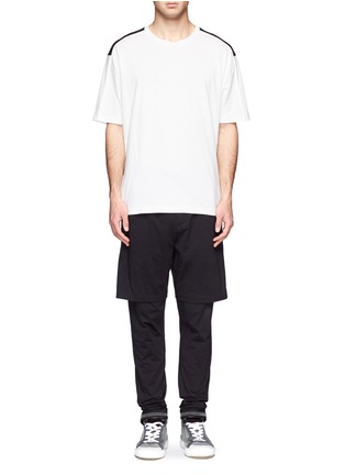 Figure View - Click To Enlarge - 3.1 PHILLIP LIM - Duo layer cotton pants