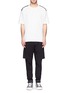 Figure View - Click To Enlarge - 3.1 PHILLIP LIM - Duo layer cotton pants