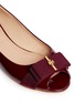 Detail View - Click To Enlarge - TORY BURCH - 'Trudy' patent leather open toe flats