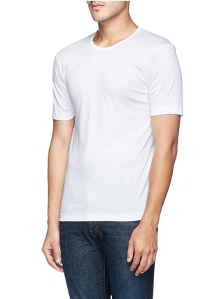 Front View - Click To Enlarge - ZIMMERLI - '220 Business Class' cotton undershirt