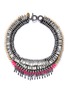 Main View - Click To Enlarge - VENNA - Crystal fringe spike necklace