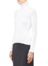 Front View - Click To Enlarge - ALEXANDER MCQUEEN - Cashmere turtleneck
