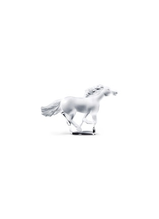 Main View - Click To Enlarge - LALIQUE - Kazak small galloping horse crystal sculpture