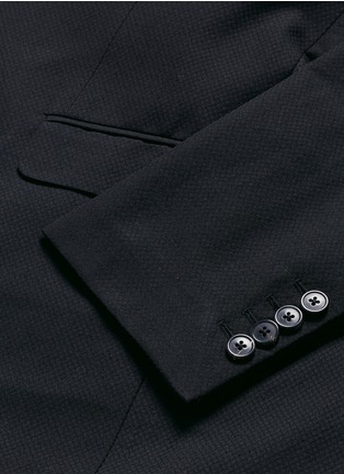  - DRIES VAN NOTEN - Diamond jacquard cotton suit